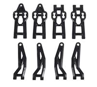 Cpolebev 8 Piezas de Brazo Oscilante Delantero Trasero Superior Inferior para XLF X03 X04 X-03 X-04 1/10 RC Coche Sin Escobillas Accesorios Piezas de CamióN