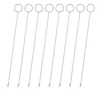 Cpolebev 8 Piezas de para Girar Bucles de Costura, Herramienta de Costura, de Aguja con Pestillo, Suministros de Costura de Crochet