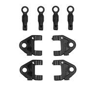 Cpolebev 8 Uds Conjunto de Brazo Oscilante Superior e Inferior K989-39 K989-42 para 284131 K969 K979 K989 K999 P929 1/28 Piezas de Repuesto de Coche Teledirigido