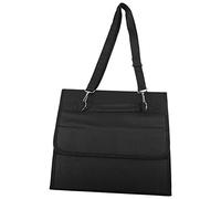 Cpolebev 80 Ranuras De Gran Capacidad Pluma Rotatoria Pluma Estuche Marcadores De Arte Bolígrafo De Almacenamiento Bolsa De Transporte Sketch Tools Organizador Negro