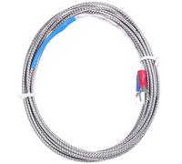 Cpolebev 9mm x 5mm Anillo sonda Tipo K Sensor de temperatura de termopar 2M 6.6 pies