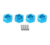 Cpolebev A949-11 Ruedas hexagonales de Aluminio Montaje de Asiento Hexagonal Pasadores de Cubo de 7 mm Piezas de actualización para 1/18 A949 A959 A969 A979 K929 RC Car