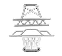 Cpolebev A969-03 A969-04 Parachoques Delantero y Trasero para A949 A959 A969 A979 K929 A959B A969B A979B 1/18 RC Cars Piezas de Repuesto