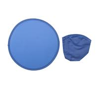 Cpolebev Abanico Redondo Plegable- Azul