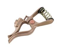 Cpolebev Abrazadera de para Soldadura Tipo T de Latón de 300 A para Aplicaciones de Soldadura - Soldadora TIG/MIG/TIG