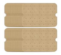 Cpolebev Accesorios para Freidora de Aire de 150 Piezas para Foodi Smart XL Revestimientos de Papel Pergamino para Freidora de Aire para FG551(BG500A)
