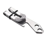 Cpolebev Acero inoxidable EDC Cinturon de herramientas de multifuncion Clip Abrebotellas