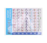 Cpolebev Acordes de PráCtica de Guitarra AcúStica Tabla de Escalas Diagrama de DigitacióN de Acordes de Guitarra Lecciones MúSica para Principiantes de Guitarra, S