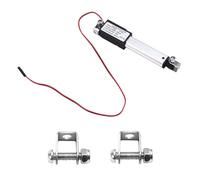 Cpolebev Actuador Lineal de Micro-Tipo, de 2 Pulgadas, 30 6,75 LB, Velocidad de 30 mm/S, Minimotor Eléctrico A Prueba de Agua, Actuador Lineal de 12 V