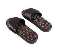 Cpolebev Acupresión Masajeador de Pies Zapatillas de Masaje Zapatos Reflexología Sandalias Alivio Fascitis Plantar para Hombres Mujeres XL