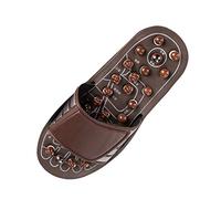 Cpolebev Acupresión Masajeador de Pies Zapatillas de Masaje Zapatos Reflexología Sandalias Alivio Fascitis Plantar para Hombres Mujeres L