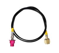 Cpolebev Adaptador de Conector Rápido de CO2 para Máquina Soda Terra, Adaptador de Manguera de Plástico CGA320 para DUO/TERRA/ART/Crystal3.0/