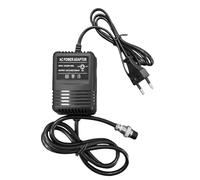 Cpolebev Adaptador de Corriente F4 15V Consola Mezcladora Mezclador Fuente de Alimentación Adaptador de CA Conector de 3 Enchufe UE