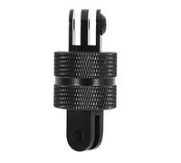 Cpolebev Adaptador de Montaje de Brazo Giratorio Giratorio de 360 Grados para Hero 3 3 + 4 CáMara Negra