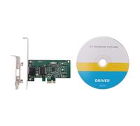 Cpolebev Adaptador de Red Gigabit PCI-e Desktop 82574L Chipset Nic