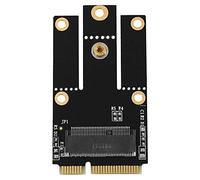 Cpolebev Adaptador M.2 NGFF una Mini PCI-E (PCIe USB) para M.2 WiFi Bluetooth Wireless WLAN Card AX200 9260 8265 8260 para Computadora PortáTil