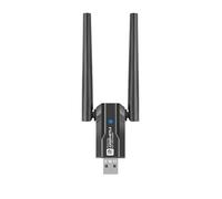 Cpolebev Adaptador USB WiFi6 AX900 2,4 G/5 GHz Bluetooth 5.4 USB Dongle 900 Mbps Receptor WLAN Inalámbrico para Win7/10/11 (32/64 bits)