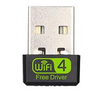 Cpolebev Adaptador WiFi USB, 2.4G de Banda úNica de 150 Mbps, Mini Tarjeta de Red InaláMbrica WiFi Dongle para Computadora PortáTil/Escritorio/PC, Compatible con 10/8 / 8.1