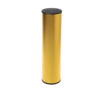 Cpolebev Agitador de de Cilindro de Acero Inoxidable Profesional PercusióN de Instrumentos Musicales de Ritmo para AcompañAmiento de Banda, Dorado