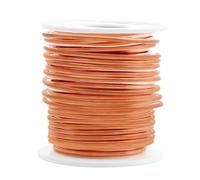 Cpolebev Alambre de Cobre, 99,9% Alambre de Cobre Desnudo Puro Suave para JardineríA, Electrocultivo, Calibre 16/1,3 mm de DiáMetro, 127 Pies, 1 Libra