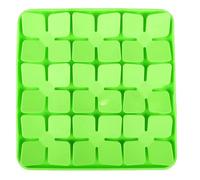 Cpolebev Alfombra para Respirar para Perros, Alfombrilla Interactiva de Silicona para Proteger la Nariz del Perro para Entrenar el Olfato y Comer Lentamente (Verde)