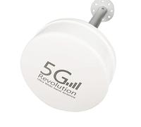 Cpolebev AlimentacióN de Antena Exterior 5G Revolution 698-6000MHz 4G 5G Rejilla de Antena para TeléFono Radio TV Antenas ParabóLicas de