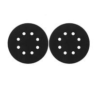 Cpolebev Almohadilla de Interfaz de Esponja Suave de 8 Orificios (125 Mm) de 2 Piezas para Almohadillas de Lijado y Discos de Lijado de Gancho y Bucle para Pulido de Superficies Irregulares