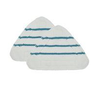 Cpolebev Almohadillas Repuesto para Mopa una Vapor 2 Piezas PañO Lavable Triangular Almohadillas para Mopa una Vapor de Microfibra Almohadilla para Cabeza de Mopa Reemplazo Mopa una Vapor