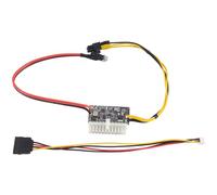 Cpolebev Alta Potencia 300W 12V DC5.5X2.5MM Entrada DC-ATX PSU ATX Switch MineríA PSU 24Pin Mini ITX DC ATX Fuente de AlimentacióN para PC