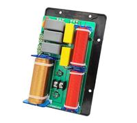 Cpolebev Altavoz de 2 VíAs de 800 W Divisor de Frecuencia de Audio Graves Agudos 2 Unidades Filtros Cruzados Cine en Casa HiFi DIY