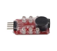 Cpolebev Altavoz Ruidoso Alarma de Voltaje de bateria Lipo verificador de Pantalla Pantalla LED 2-3S para bateria de Coche Cuadricoptero Helicoptero RC