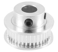 Cpolebev Aluminio 36 Dientes 8mm Agujero cronometrando Cinturon polea Rueda sincrona para Impresora 3D