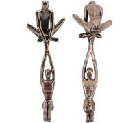 Cpolebev Amante Escultura Ornamento Hombre Levantando Mujer Estatuilla Amante Bailando Estatuilla Pareja Bailando Estatua Arte Abstracto