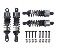 Cpolebev Amortiguador de Metal de 4 Uds para HBX 901 901A 903 903A 905 905A 1/12 RC, Piezas de Mejora de Coche, Accesorios de Repuesto