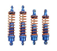 Cpolebev Amortiguador Delantero y Trasero de Metal de 4 Piezas para Slash Stampede Hoss VXL 1/10 RC Piezas de Mejora de Coche, 2