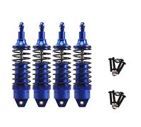 Cpolebev Amortiguador Delantero y Trasero de Metal para Slash VXL 2WD Stampede Hoss 1/10 RC Car Upgrades Parts,2