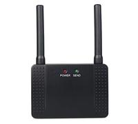 Cpolebev Amplificador 500MW Repetidor InaláMbrico Amplificador de SeñAl Extensor de CóDigo de Aprendizaje para T117 BotóN de Llamada 433MHz F4408A Enchufe de la UE