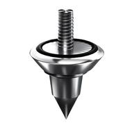 Cpolebev Amplificador de Altavoz de Audio HiFi Que Absorbe los Golpes, Base de Pies CóNicos, Almohadilla de Soporte con Picos de Aislamiento de UñAs, 1 Uds. Clavo de Pie M8