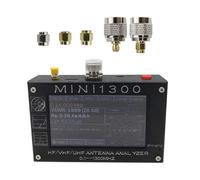 Cpolebev Analizador de Red Vectorial Mini 1300 MultíMetro RF de Estacionaria PortáTil Analizador de Antena Vectorial MultifuncióN 1.3G