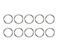 Cpolebev Anillos de Macramé de Metal de 2 Pulgadas para Colgadores de Plantas de Macramé Kit de Macramé Paquete de 10 Hebilla de Anillos TóRicos de Metal para Anillo Artesanal de Macramé