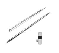 Cpolebev Antena de Corta Portátil GPTWO-Pro de 7-54 MHz, Base de Antena GP, Rosca M10, Antena de Radioaficionado para Exteriores, HF, 200 W, SSB, CW, FM