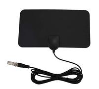 Cpolebev Antena de TV de Zoom Interior Digital HD HDTV Alcance de 50 Millas TVFox VHF UHF DVB