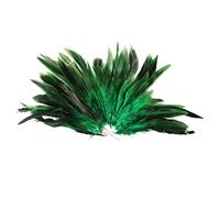 Cpolebev Aprox. 50pcs Tenio la Pluma Verde del Gallo de la Decoracion