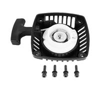 Cpolebev Arrancador de Arranque (Centrado en Garra de Metal) Arranque para 23Cc 26Cc 29Cc 30.5Cc Motor Zenoah para 1 5 Baja 5B Rovan 5Ive-T Arrancador para 1/5 Baja