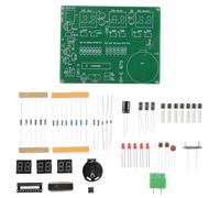 Cpolebev AT89C2051 6 Pantalla LED Digital Reloj ElectróNico DIY Kit Receptor para Flujo