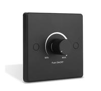 Cpolebev Atenuador de Luz RV Panel de Control del Interruptor de Luz 12-24V 5A Atenuador PWM Universal Atenuador de Bajo Voltaje