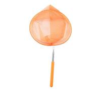Cpolebev Atrapar Al Aire Libre Atrapar Mariposa Red De Pesca Bolsa De Acero Inoxidable Telescópico Herramienta De Red De Pesca Telescópico Portátil Atrapar Portátil Atrapar Red - Naranja