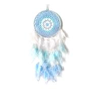 Cpolebev AtrapasueñOs AtrapasueñOs Azul para Dormitorio Adornos de AtrapasueñOs Hechos una Mano para Colgar en la Pared del Dormitorio Regalos de BendicióN