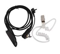 Cpolebev Auricular de Tubo acustico de Aire Mic Auricular PTT para GP380 Radio portatil Walkie Talkie GP 340 GP328 GP1280 PRO5150 GP338