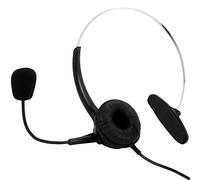 Cpolebev Auriculares RJ9 Call Center Auriculares Monoaurales Auriculares de ReduccióN de Ruido Auriculares de Llamadas con MicróFono